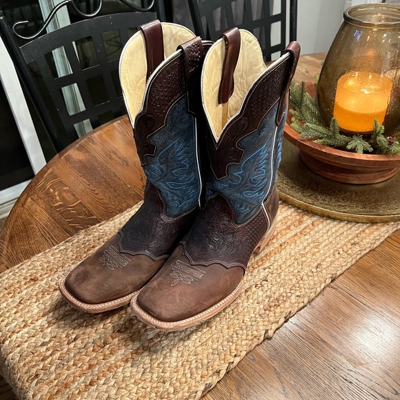 Rockin leather boots size 11 - Picture 1 of 3